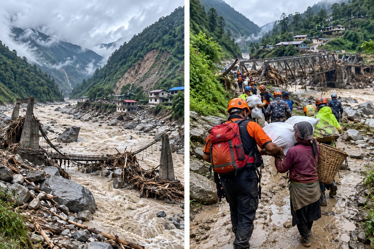 Budhi Gandaki Floods Devastate Gorkha as Rescue Teams Reach Cut-Off Villages — gallery 1